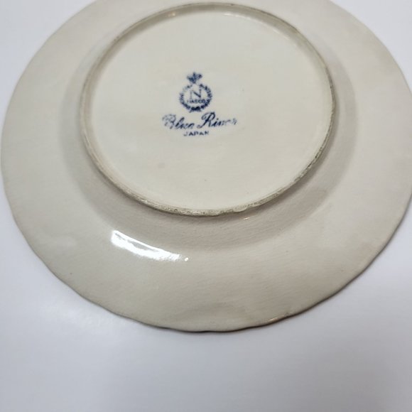 Vintage Nasco‎ Blue River Saucer - Made in Japan - Picture 6 of 10
